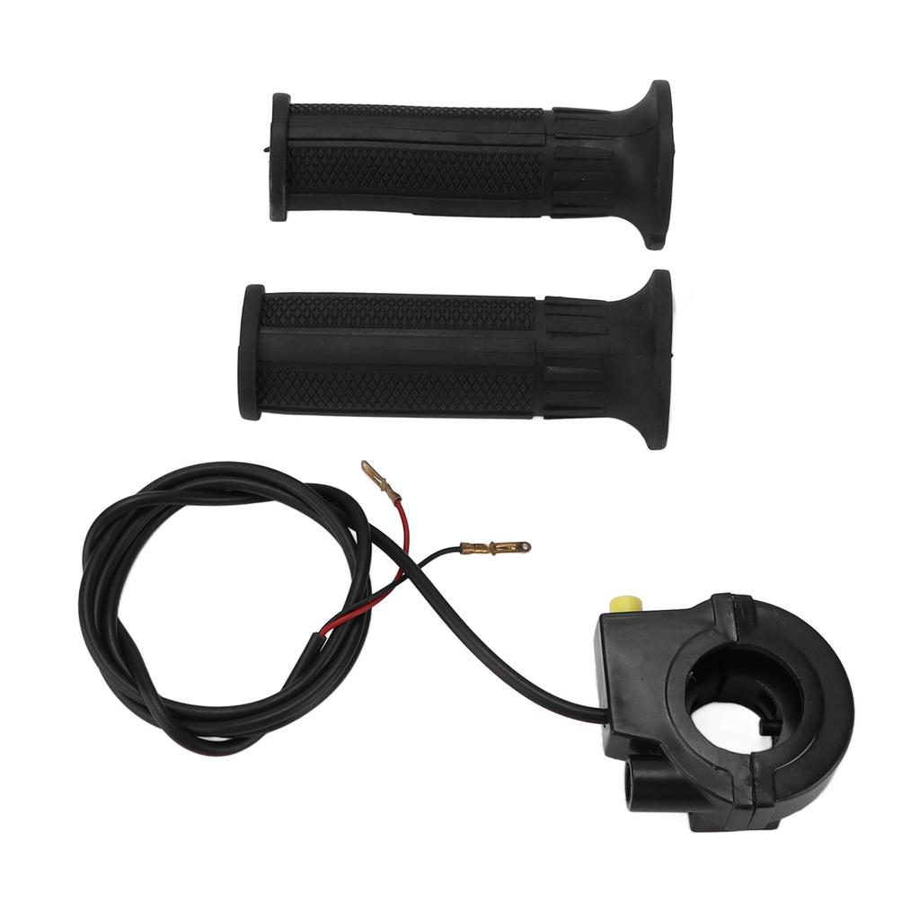 0.87in Throttle Grip Assembly with Engine Kill Switch for 33cc 49cc 60cc 69cc 80cc Motorized Bicycle Push Bike