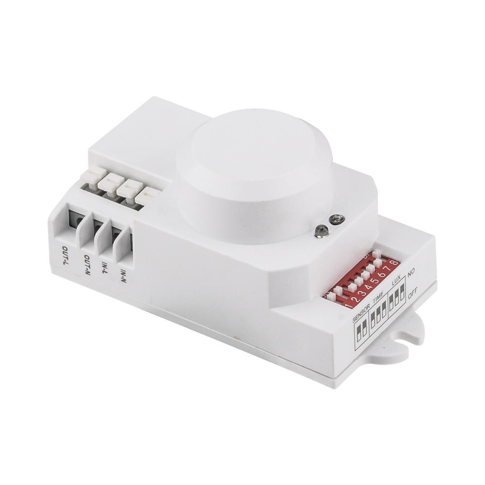 

5.8GHz AC 85V-250V Microwave Radar Sensor Switch Body Motion Detector For LED Light Sensors Switches