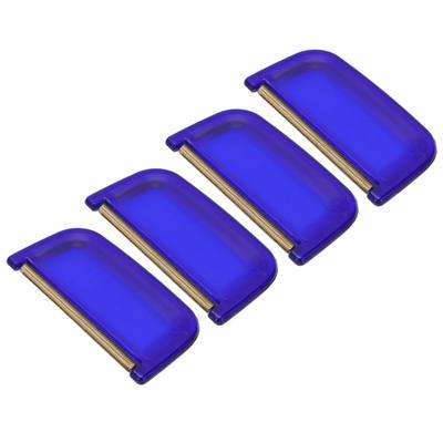 4pcs Light Weight Fabric Shaver Multi-Fabric Use Pilling Remover Portable Sweater Comb  For Sweater