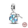 New copper Animal Zircon Charm Bead Charms Luminous Salamander Easter Egg Bead Charms Compatible With 3mm Authentic Bracelets Do It Yourself Lucky Jew
