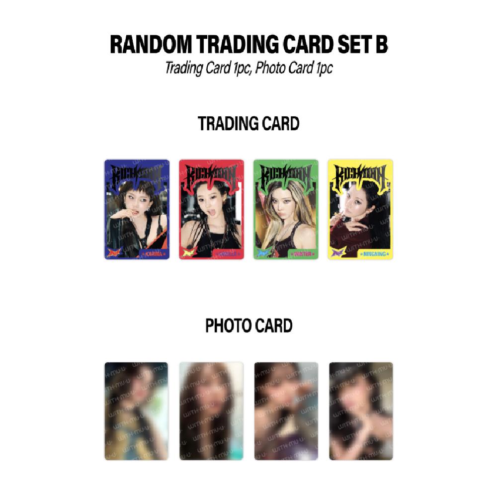 Pre-order aespa WEEK Rich Man Random Trading Card