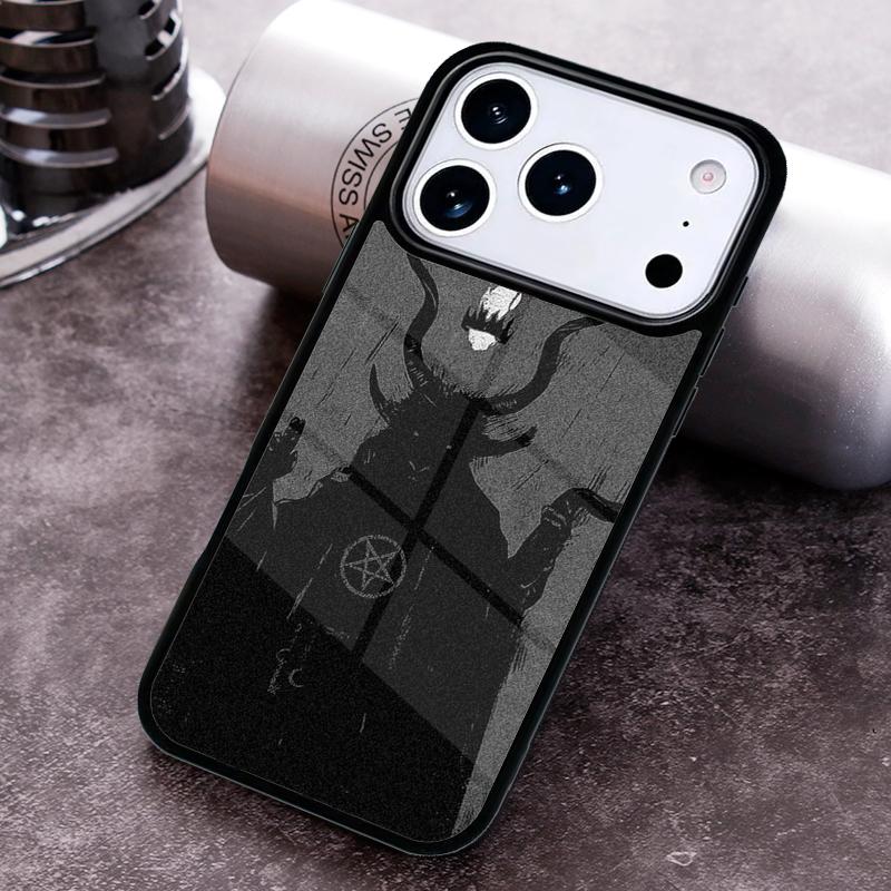 Devil Satan Phone Case For iPhone 17 16 15 14 13 12 11 Pro Max Plus 17Air Soft Silicone Cover