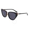 Shinola Grey Cat Eye Ladies Sunglasses Sh2700s 001 55
