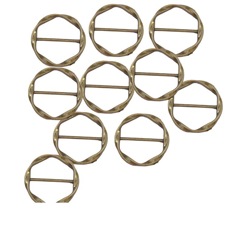 Knotenschnallen Hemd Eckknopf Kleidung Taillenknöpfe Kleidung Tighting Seidenschal Knoten Zubehör Fest