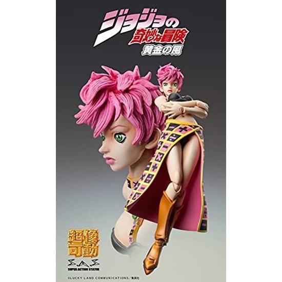 Super Action Statue JoJos Bizarre Adventure Part 5 Trish Una Approximately 150mm PVC ABS Nylon Painted Figure