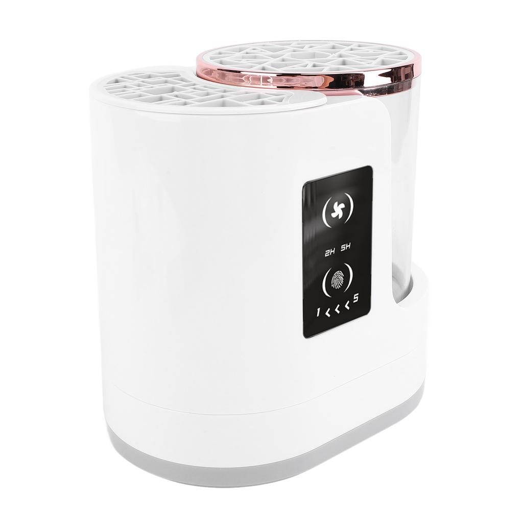 USB Electric Makeup Brush Cleaner Clear View 850RPM 2H 5H Timer Detachable Makeup Brush Cleaner Dryer Machine