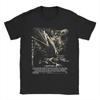 Silent Hill Horror Game Printed Pure Cotton Tshirt Trendy Retro Dark Thriller Style Personalized Wearing Pure Cotton Tee Unisex