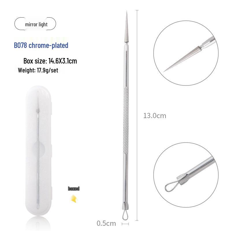 Ultra-Fine Acne & Blackhead Removal Needle: Salon Quality for Comedone & Milia Treatment