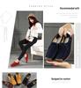 2025 Autumn Korean Lace-up Genuine Leather Women's Loafers, Casual Flat Bottom, Plus Size