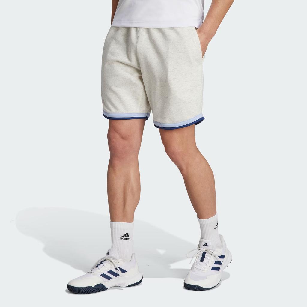Adidas Clubhouse Premium Shorts Sports Shorts Men's White Blend IJ4921