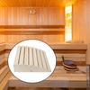Sauna Kopfstützkissen, Zimmer Holzkissen für Sofa, Dampfbad, Wohn