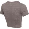 Nike As W Np Df Ss Top AoJ Ggt Round Neck Brand Logo Short Sleeve T-Shirt Women Tops Gray HJ2286214