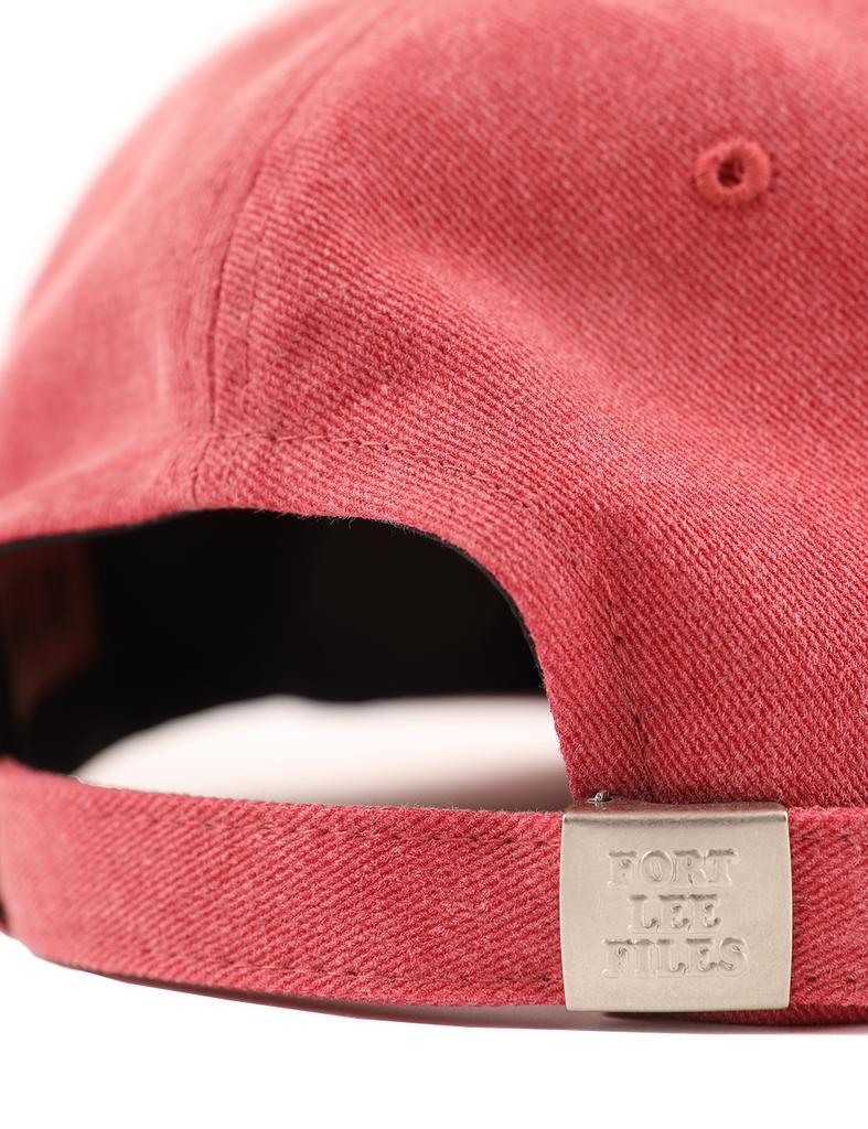 Poteulipailjeu Flf Arch Logo 6-Panel Cap (Vintage Red)