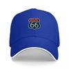 BERRETTO BASEBALL CLASSICO ROUTE NERO CON ICONICO DISEGNO EMBLEMA AUTOSTRADALE PER Unisex E DONNE ACCESSORIO STILE STRADALE