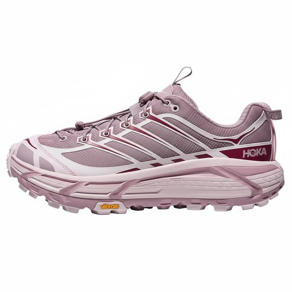 HOKA ONE ONE Mafate Three2 Sunset Purple Apricot Pink Men s 1141572-FTLL EU 38⅔