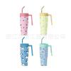 Popular Thermos Cup Large Capacity Handle Car Cup Digital Printing Outdoor Car Ice Cup Internet Celebrity