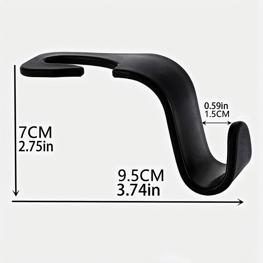 2pcs Car Multifunctional Seat Back Hook Car Accessories