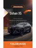 Custom Leather Car Seat Covers for 2023 Auchan X5PLUS - Full Coverage
