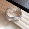 Punk Metal Bracelets For Women Men Geometric Cuff Bangles Personality Exaggerated Hand Jewelry