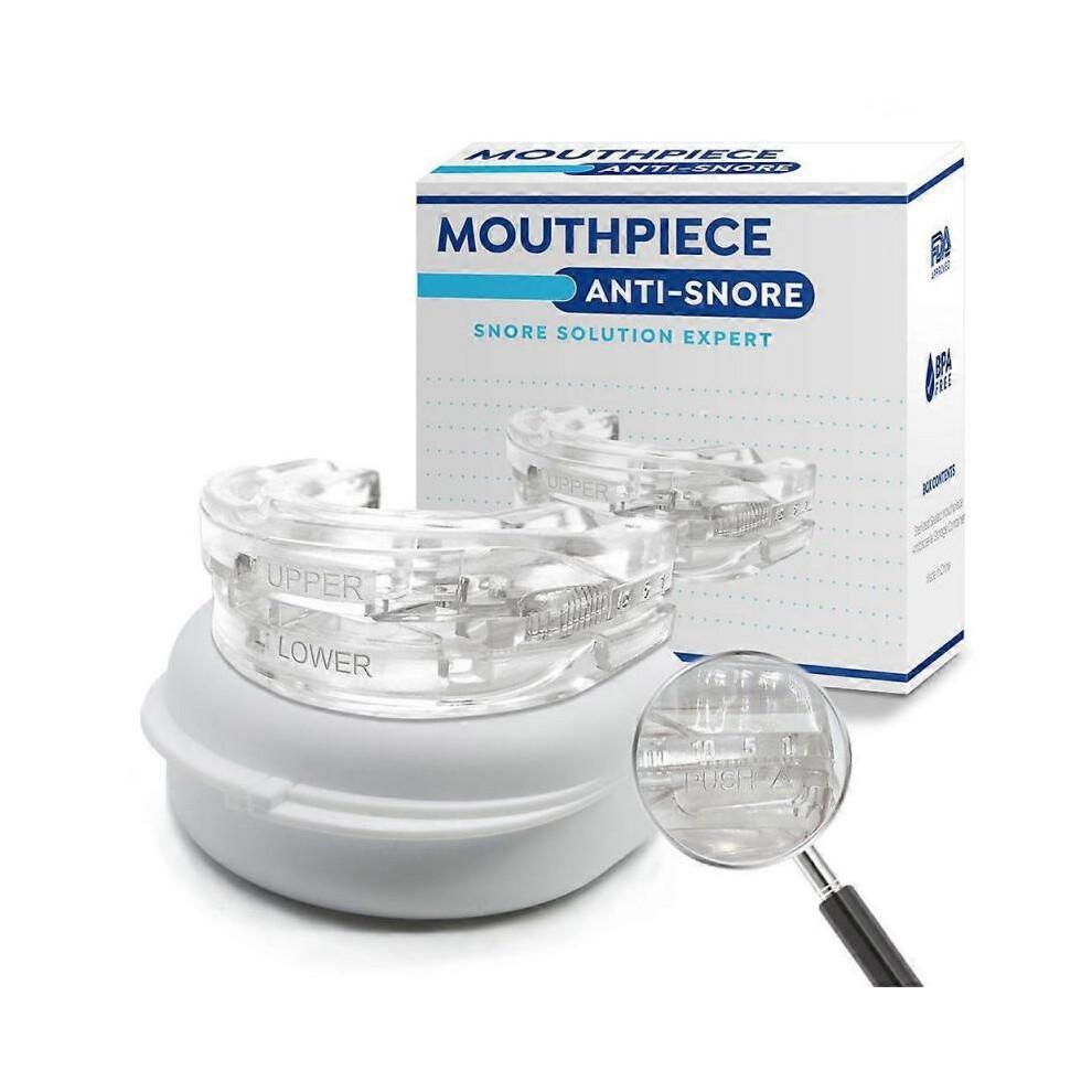 ANTI SNORING MOUTH GUARD, Device Sleep Aide Adjustable Mouth-Free Buds,Xmas Gift