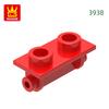 322 Stück/Los 3938 1x2 Scharnier Premier Platte Bausteine Moc Technische Komponenten Funktioniert Mit featuring Steine DO-IT-