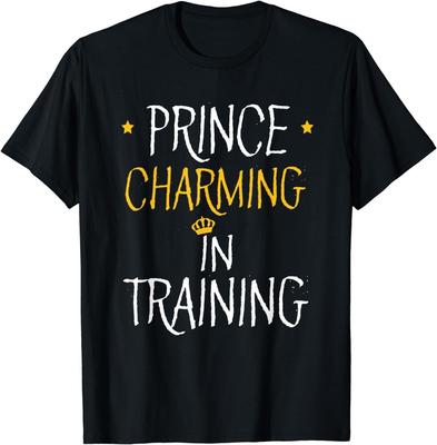 Prinz Charmant in Ausbildung T-Shirt Geschenke - Märchenheld Geschenk Unisex T-Shirt