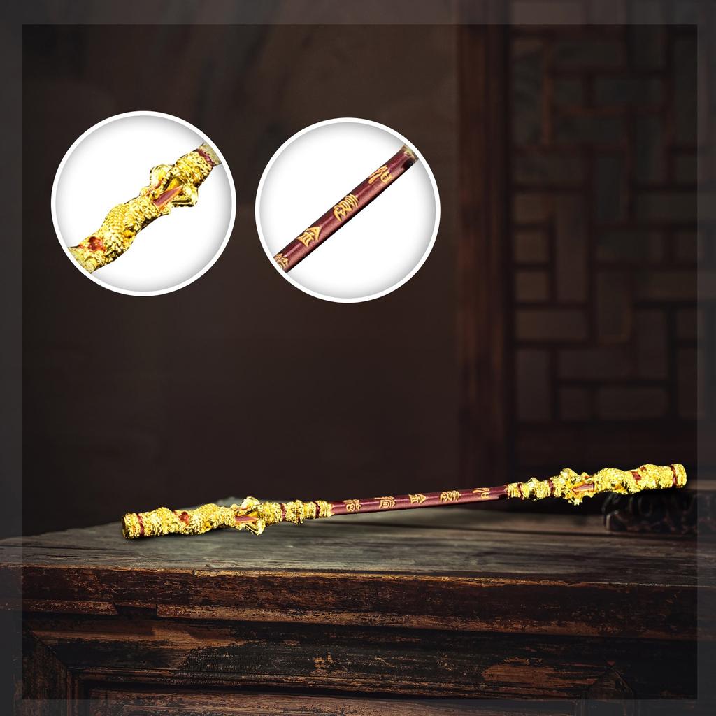 Hra Periferní Ruyi Golden Hoop Stick Všechny kovové řemeslné ozdoby