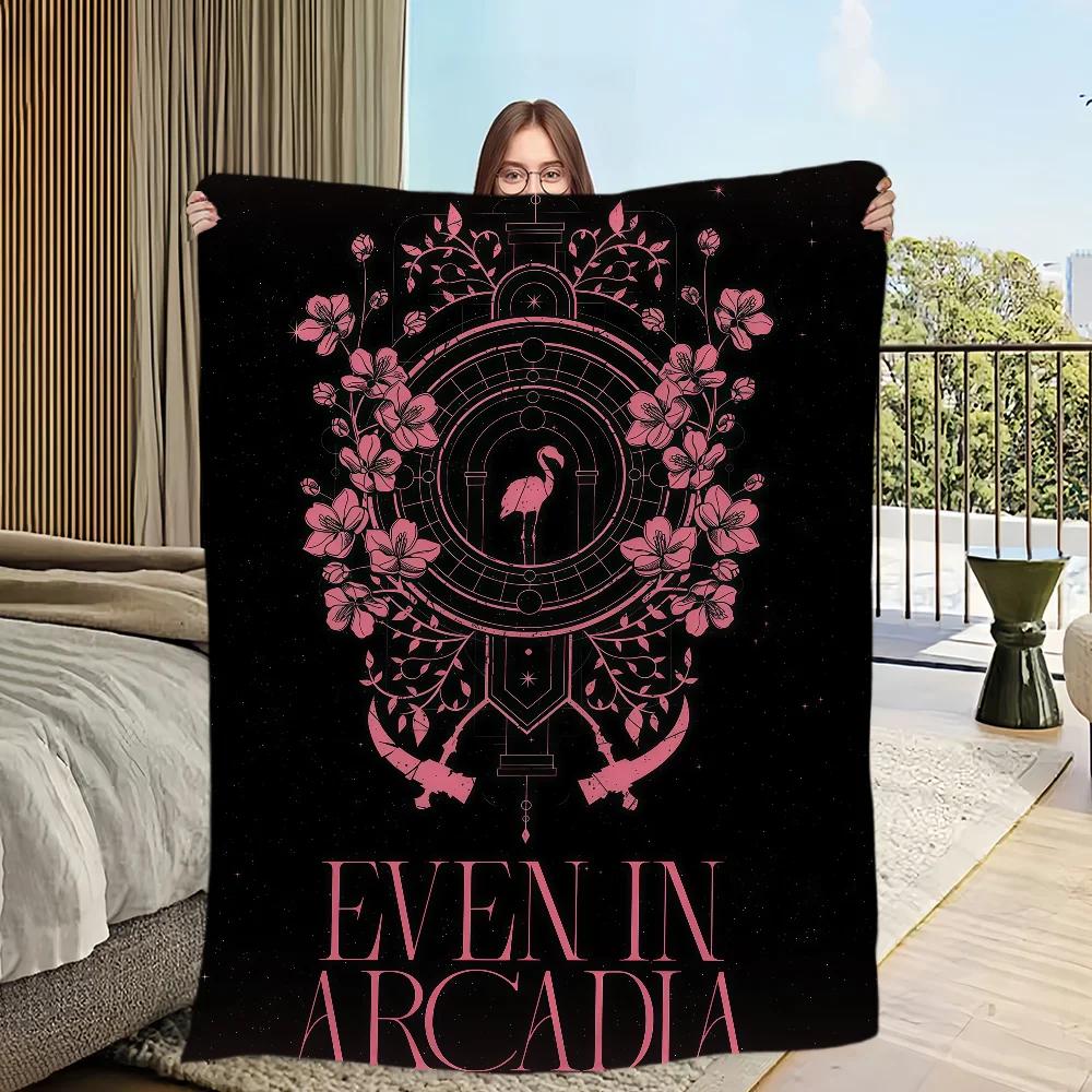 S-Sleep Token Even in Arcadia Decke Flanell warme Gemütlichkeit weiche Plüschdecke Für Picknick Betten Sofas Häuser Und Schlafzimmer 30x40in