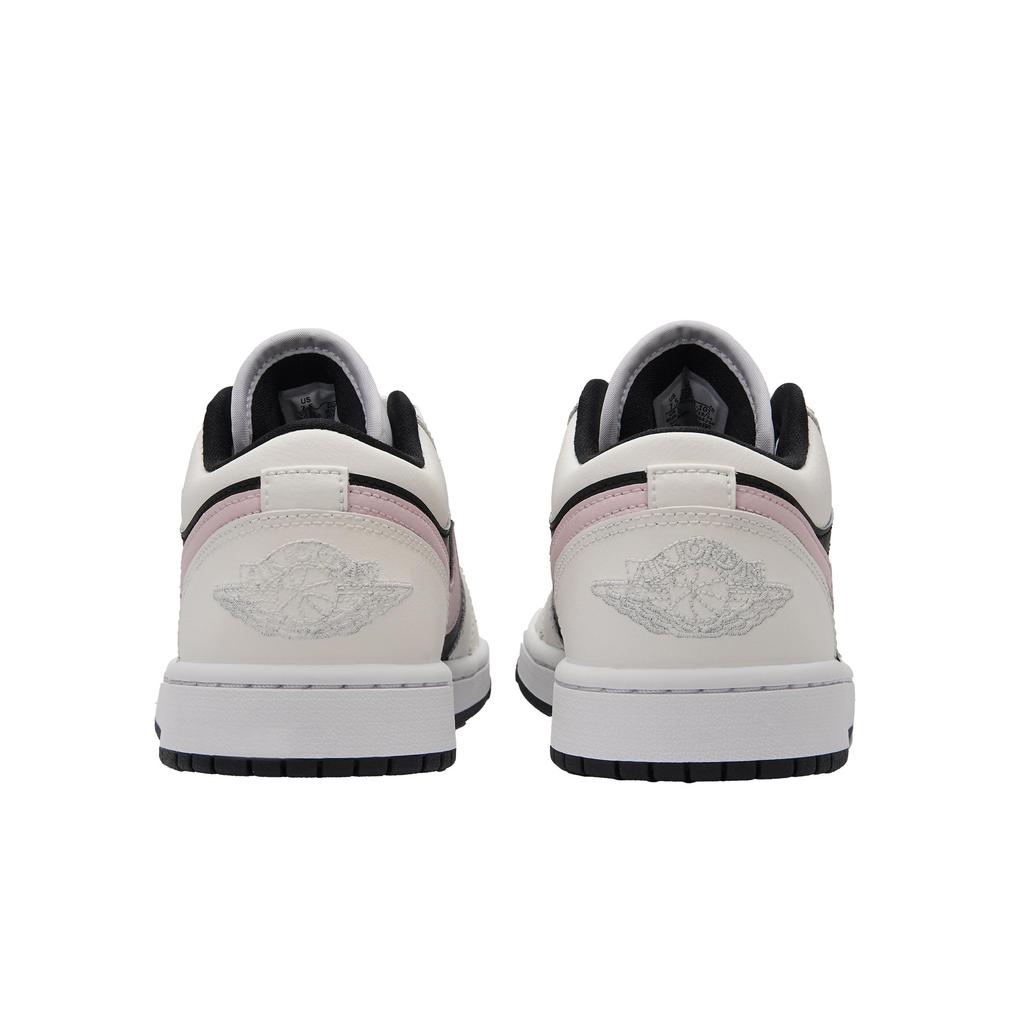 Jordan Air Jordan 1 Strawberry Cheese Low top Vintage Basketball Shoes Women's Black White Pink DC0774-101(Team990-)