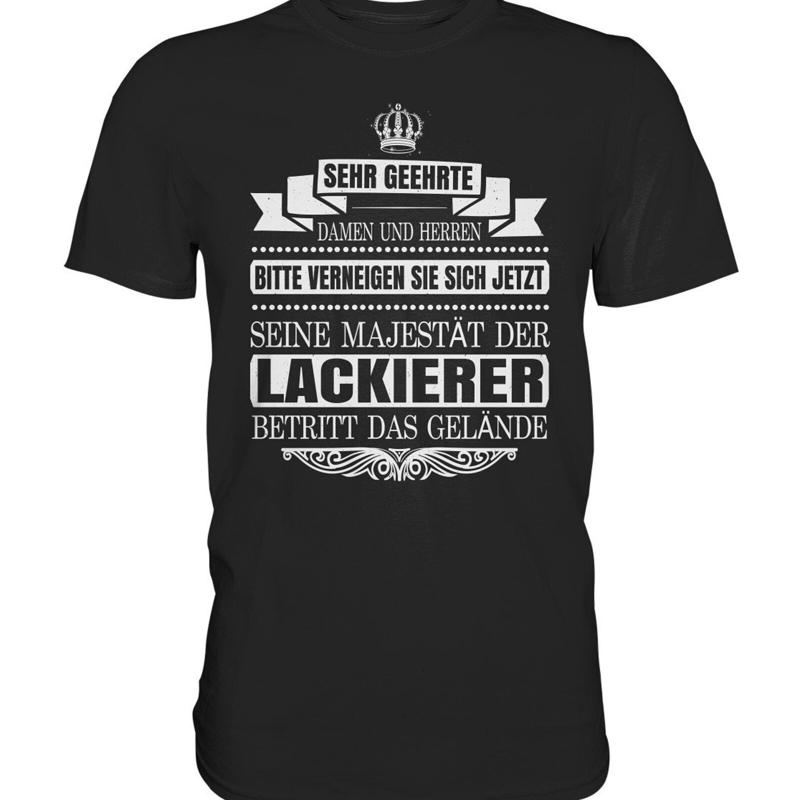 32T Shirt Painter Enters The Area Saying Paint Shop Painting Black T