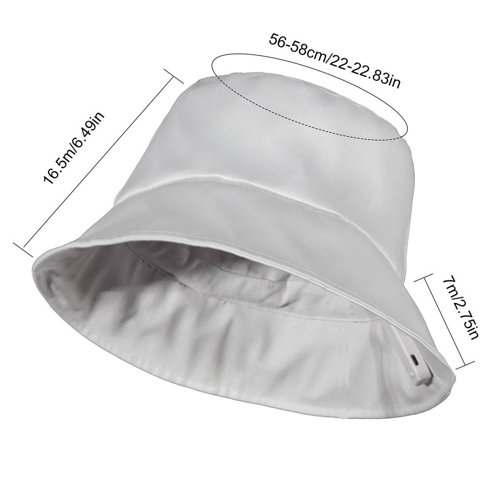 Fashionable Led Mutil-Color Luminous Glowing Hat Fiber Optic Cyberpunk Luminous Bucket Hat