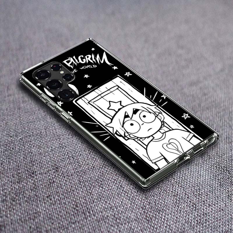 Scott Pilgrim Anime Phone Case For Samsung Galaxy S24 S23 S21 S20 FE S22 S26 Ultra S25 Edge S10 Plus Cover Clear TPU Capa Shell