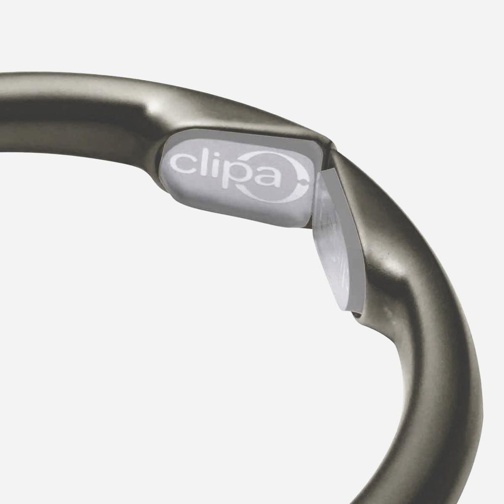 Clipa 2 Matte Hematite Purse Hanger 2016 [Parallel Import]