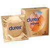 Durex Nude Extra Large Sensation Peau Contre Peau 2 Préservatifs Ultra Fins