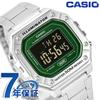 Standard Quartz Overseas Digital Watch Green Battery-Powered W-218HD-3AV Men's
