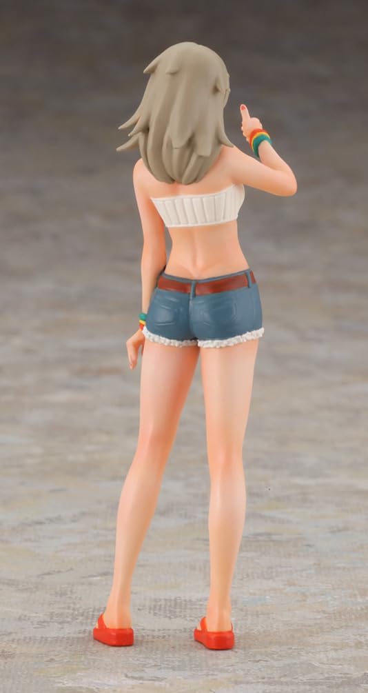 Hasegawa Volkswagen Type 2 Delivery Van with Lucy McDonnell Figure Plastic Model SP658 1/24 (Car)