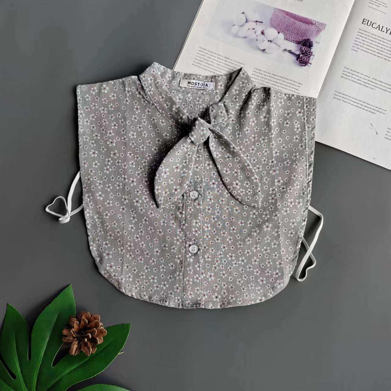 

Поддельный воротник с бантом на шнуровке, женский универсальный хлопковый цветочный поддельный воротник, воротник рубашки, воротник свитера, воротник рубашки, женский поддельный воротник