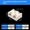 High Temperatures Ceramic Wire Connector 30A 800℃ Heat Resistant Terminals Block For Industrial Equipment Wiring
