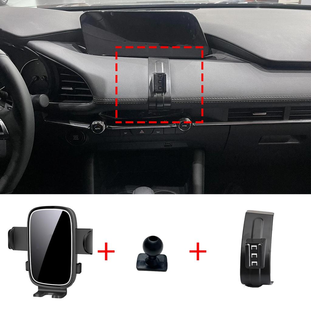 for MAZDA 3 BP 2024 2025 Integrated Screen Mount Phone Holder Mount Car accessoires