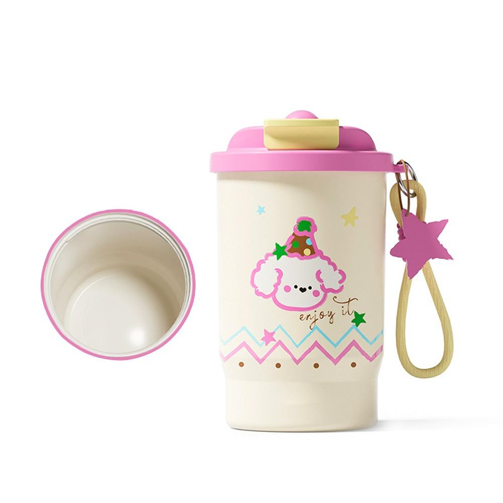 

Insulation Or Cooling Vacuum Cup 710ML Thermal Mug Cute Insulated Cup for Office Workers C