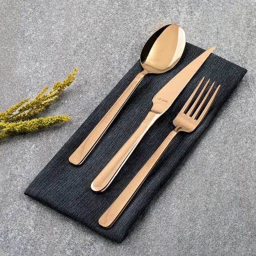 

Набор вилок, ложек, ножей Aryıldız Fiore S, бронза, Pvd, 24 предмета