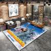 Cheburashka Carpet Rug for Living Room Bedroom Home Sofa Decoration,Kids play Nonslip Floor Mat