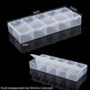 Transparent DIY Jewelry Storage Box - Detachable and Stackable Organizers for Tools and Earrings