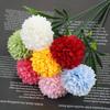 Fashion Hydrangea Artificial Flower Non-Fading Not Wither Fake Flower Bouquet Silk Simulation Decorative Flowers Art Decoration