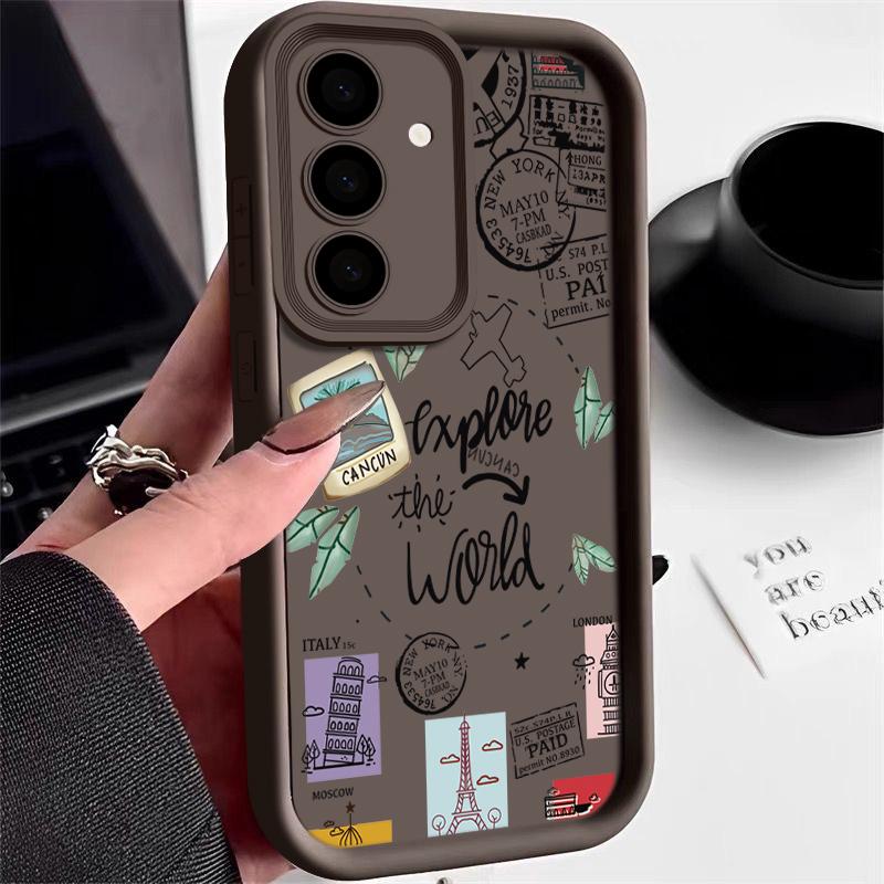 Landmark Case For Samsung Galaxy A56 A36 A26 A16 5G A55 A35 A15 A54 A34 A17 A37 A57 S20 FE S21 S22 S23 S26 S24 S25 Ultra Capa