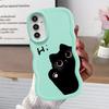Süße Versteck-Katzen-Print Hülle für Samsung Galaxy A21s A12 A52 A11 A14 A13 A16 A15 Weiche Handyhülle A03 A04 A06 A22 A33 A05 A23 A53