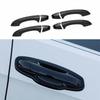 For VW Golf MK7 MK7.5 14-2019 ABS Black Exterior Outside Door Handle Cover Trim