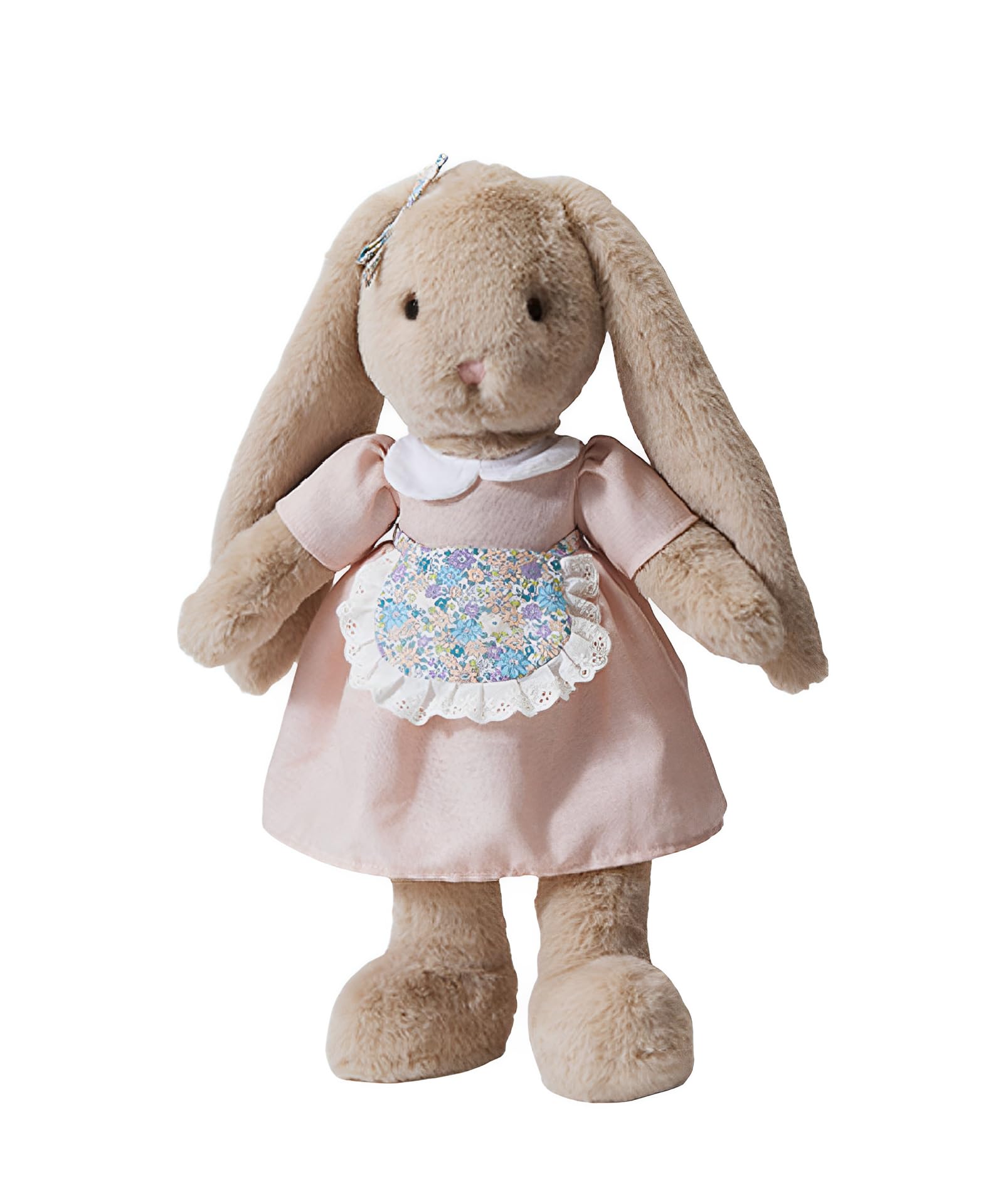 

Плюшевый кролик Across Rainbow, рождественский подарок, средний размер, высота стоя 45 см (Розовая юбка)