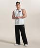 BORN TO WIN Symbol B Mesh Track Pants [Black]