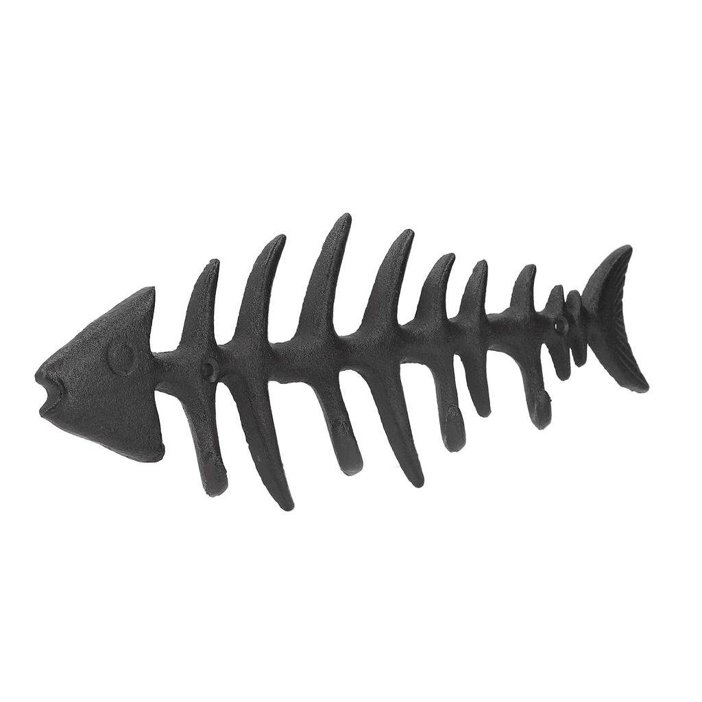 Fishbone Hook Rack Industrial Style Personality Retro Wall Hanging Fishbone Towel Coat Hook